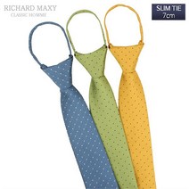 리차드막시 자동/7cm 도트 슬림 자동넥타이 3color - SMRT 056 (6465664)