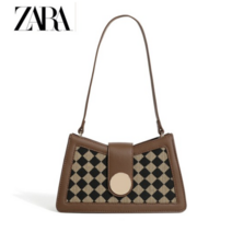 크로스백 고급스런 ZARA 자라 느낌의 체크 숄더백