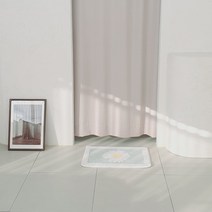 욕실 주방 데이지 발매트 극세사 꽃무늬 러그 쏠리또, 20.포레스트 L(50x80cm)