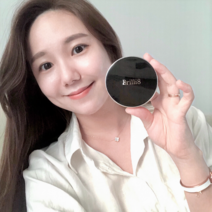브릴리에잇 재생 에어 쿠션 팩트 본품+리필+퍼프2개 Brilli8 물광 톤업 승무원 인생, 브릴리에잇 에어쿠션 리필+퍼프1개