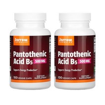 자로우 판토텐산 500mg 비타민B5 100캡슐 3개월분 두개묶음