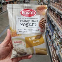 [easiyo] 이지요 만들어 먹는 요구르트 파우더-그릭스타일 허니 210g 분말, 140g, 6개