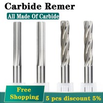 목공 절삭 트리머 리머 비트 텅스텐 스틸 리머 전체 텅스텐 강재 1mm-20mm 초경 리머 CNC 머시닝 센터 용, 09 5x30x60x4F