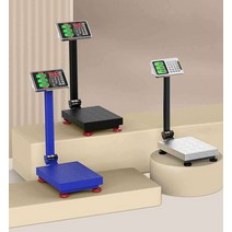 이동식저울 고중량저울 휴대용 대형저울 축산용 약재, 150KG 블루