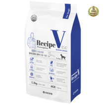 라이브잇 유한양행 Recipe V 반려견 처방식사료, 10개, 1.2kg, 유리너리(비뇨계)