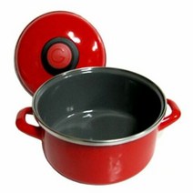 법랑 냄비 양수 낮은 인덕션 냄비 국 찌게 냄비 18CM, 본상품선택