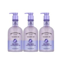 온더바디 벨먼 내추럴 스파 사해소금 자스민 스크럽 바디클렌저 400ml, 3개