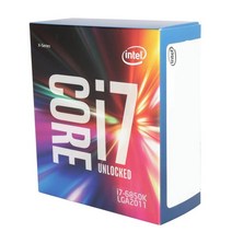 인텔 코어 i7 6 세대 i7-6700 Skylake 쿼드 3.4 GHz LGA 1151 65W BX80662I76700 데스크탑 프로세서, 한개옵션1, 04 i7-6850K