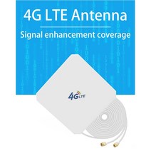 Wiflyer 3g 4g lte 야외 35dbi 지향성 광대역 mimo 안테나 sma 포트 1710 2690mhz 라우터 용 3 미터 rg174 패널 안테나