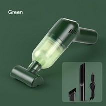 침구청소기 이불청소기 매트리스청소기 8000Pa 120W 흡입 무선 자동차 진공 청소기 핸드 헬드 홈 먼지 캐, 02 Green