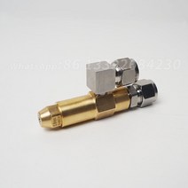 동력 분무기 농약 살포기 사이펀 공기 분무 폐유 버너 노즐 보일러 연소 연료 디젤 중유 점화, 2.0mm Nozzle+2.0mm Nozzle