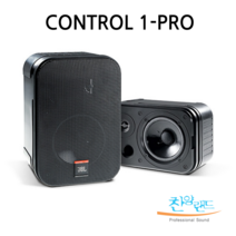 JBL 고음질 북쉘프스피커 CONTROL1PRO, 블랙