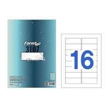 래이저 방수라벨(PP-3107 10매 16칸 폼텍) _ 304998EA, 본상품선택