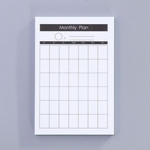 한달계획표 월간 스케쥴보드판 냉장고 월중행사및 계획표 Creative studyamp work plan 크래프트 종이 스티커 메모 포스트 메모장 kawaii 편지지 사무실 학교, 월 계획 2