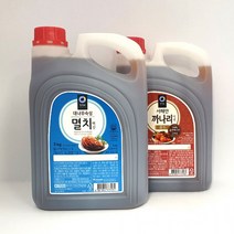 청정원 대나무숙성 멸치액젓 까나리액젓 김장 김치, 청정원 서해안까나리액젓3kg