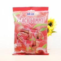 오키오 복숭아 구미 80g