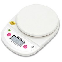 오펠 3kg 대용량 주방저울 OF-3004B, 화이트