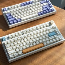 무선 블루투스 게이밍 게임 기계식 디지털 키보드 맥 태블릿 PC 아이패드 연결 자판, 흰색 놋쇠 골드, BOX 백축