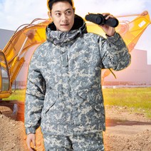 경신코리아 겨울 작업복 상하세트 정비복 밀리터리 방한복 KSK-682, KSK-682(상의), L [95]
