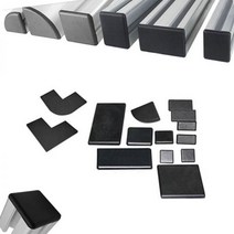 10PCS 블랙 나일론 알루미늄 프로파일 엔드 캡 커버 플레이트 CNC 3D 프린터 부품 EU 2020 2040 3030 3060 4040 4080 4545 5050 6060