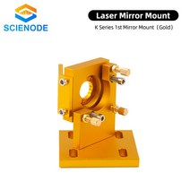 Scienode K 시리즈 CO2 레이저 미러 마운트 20mm CO2 레이저 조각 절단기용 1 초 미러 베이스 2 차 1 대, 02 2nd Mount Gold