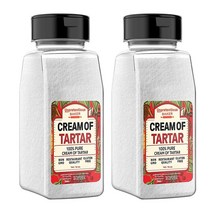 미국발송 Unpretentious Baker 주석산 타타르 산 머랭안정제 16oz(453g) 2개 100% Pure Cream of Tartar, 453g