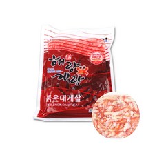 경북 울진 홍게 붉은 대게 다리파지살 700g 제철별미, 단품