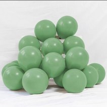 라텍스 풍선 라운드 화이트 웨딩 장식 생일 파티 에어볼 사이트 용품 10 인치 2.2g 30 개, 30 pcs, 10inch, retro green