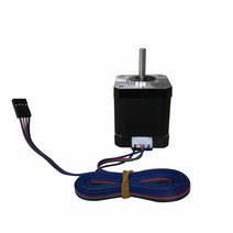 42 스테퍼 모터 3D 프린터 액세서리 17HS8401 2 상 4 선 1.8 도 1.7A 0.55Nm, 한개옵션0