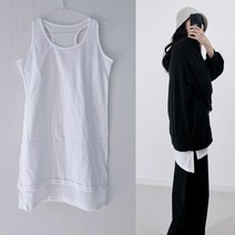 나날샵 틴틴 레이어드 롱나시 언발 나시 여성나사 빅사이즈나시 여자나시 나시원피스 나시티 브라탑 망고나시 헬스 나시 면나시 민소매