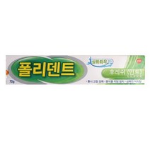 폴리덴트 의치부착재 내추럴 민트향 70g, 4개