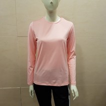 르까프 [온라인 인기상품] 여성 간절기 땀흡수배출이 뛰어난 라운드 티셔츠