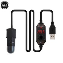 수중히터 수조히터 물고기히팅기 수족관 물탱크 usb led 가열 막대 조정, 중국인, 10w