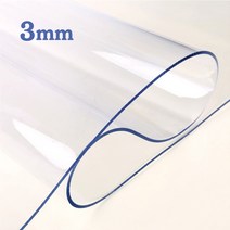 예피아 유리대용 큐매트두께3mm 투명매트, (8)   110 cm, (19)   210 cm