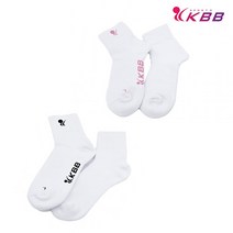 KBB PROFIT 스포츠 양말 두꺼운 양말 국대양말, 화이트
