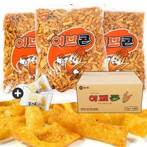 추억의과자 이브콘 대용량(1kg x 4봉) 1박스(+밀크츄 2개), 4kg, 1box