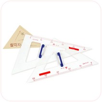 송화 교수용 삼각자 60cm SH-K500 두께3.8mm 손잡이자, 단일수량