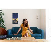 고흐 Inspire Art 벽시계(차선 그리는 고흐 벽시계)