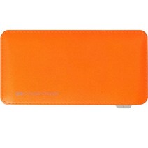브리츠 스마트 슬림 보조배터리 6000mAh, BA-PC1, Orange