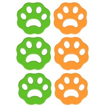 세탁소용 보풀제거기 수동 충전식애완 동물 헤어 리무버 세탁기 건조기 포수 재사용 가능한 고양이 개, 05 random 6pcs
