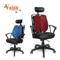 바이안 체어맨 플러스 의자 CH0126, 블랙[인조가죽]