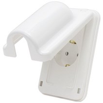 (주)코텍스 [D1-8809071470499] 코텍 방우형 매입1구 k-499 화장실콘센트 덮게콘센트