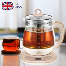 고스 글라스 멀티 티포트 GS-2818T 대용량 유리 주전자 절전형 1.8L
