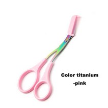 브라 전기 면도기 날 망 헤드 교체 호환용 눈썹 트리머 가위 빗 얼굴 속눈썹 제모 정리 눈썹 면도기 화장품 메이크업 액세서리 Eyebr, new-pink 2
