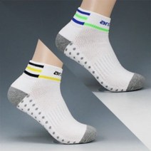 [andro] 안드로 스포츠양말 탁구양말 (남성용 여성용) 모음, 남성용(245mm ~ 275mm), 블랙