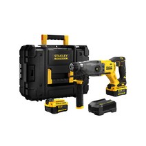 스탠리 20V 브러쉬리스 로터리 햄머 SBH900M2K 드릴 해머 킥백방지 3모드 SDS-Plus 전동 충전 함마, 1개