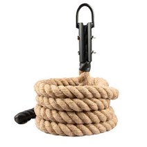 외줄타기 극기훈련 크로스핏 밧줄 박스 고정 거치대 주짓수 레슬링 유도 피트니스 훈련 외줄오르기, 로프 50mm 9m