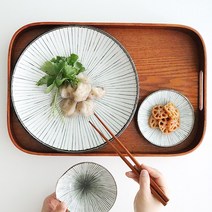 [사라반] 쿠라시 도자기 원형 접시 28cm, 쿠라시원형접시28cm[1p]