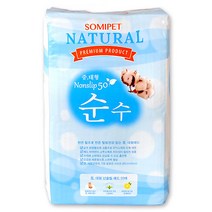 순수 논슬립 넌슬립 미끄럼 방지 고흡수 소형 중형 대형 견 강아지 배변 애견 훈련 패드 화장실 레몬향 50매