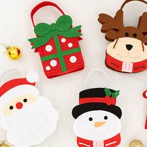 크리스마스만들기 펠트미니가방 유아만들기키트, 선물